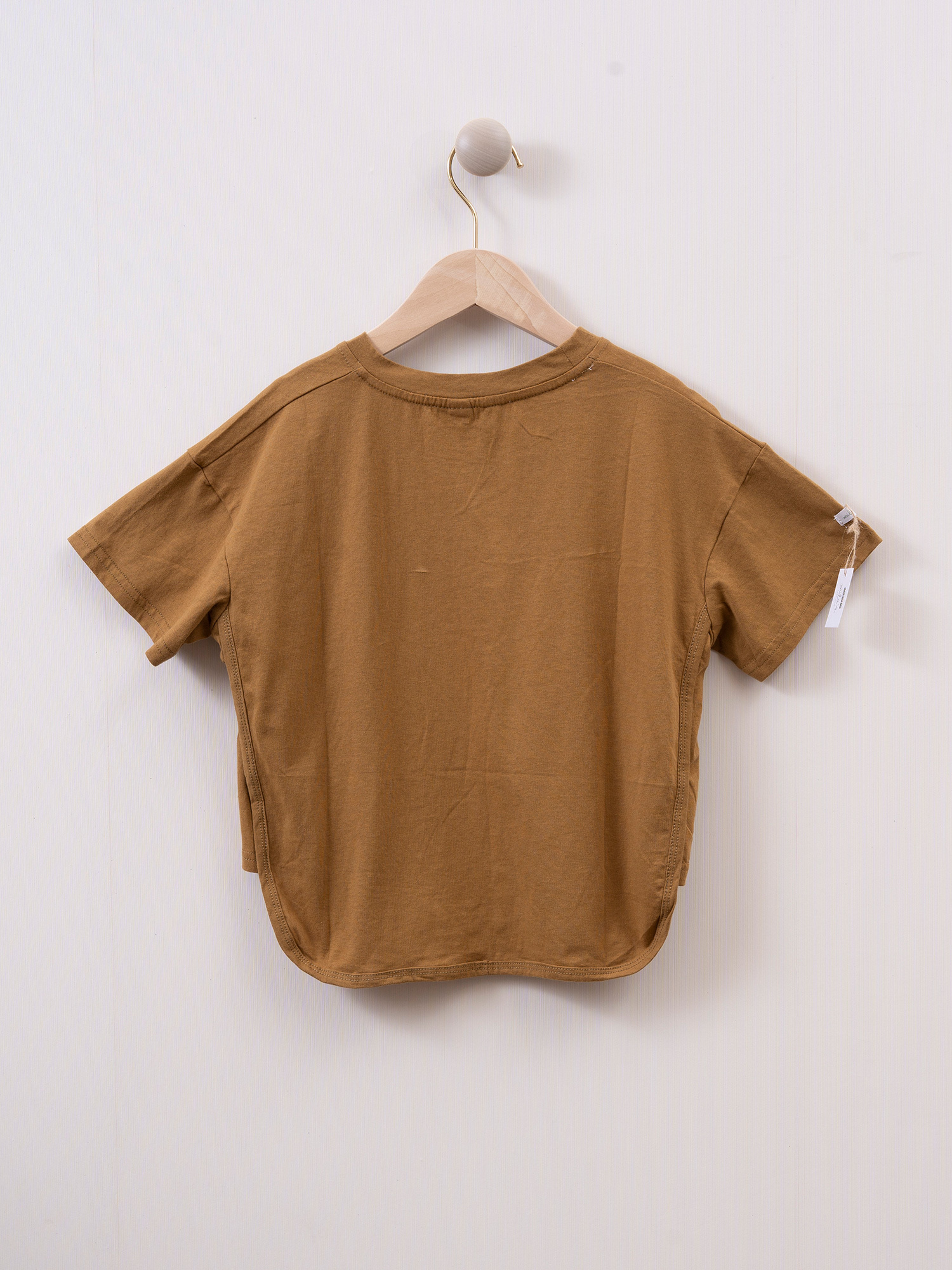 mila's 圓領純棉T恤