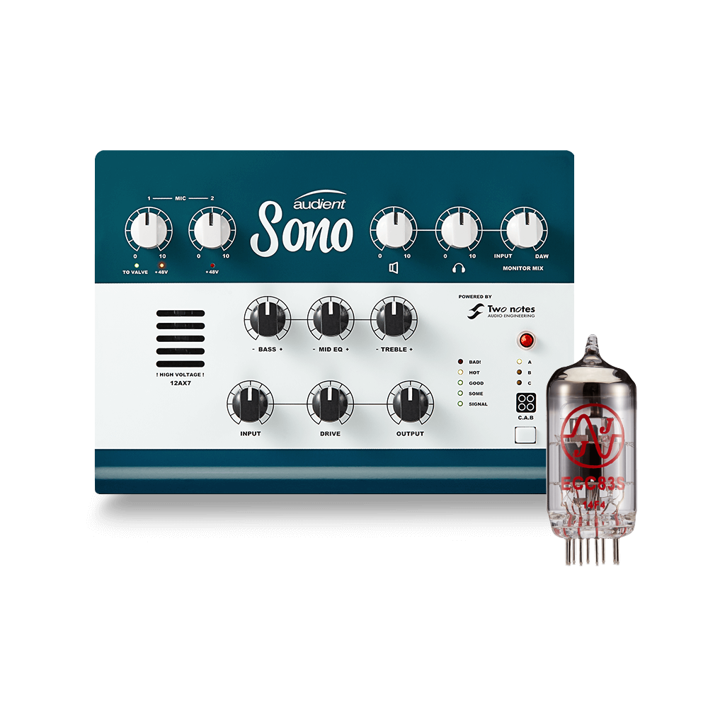 Audient Audient ／Sono 吉他手專用USB錄音介面 台灣代理公司貨三年保固 — 三峽吉他 / Bass