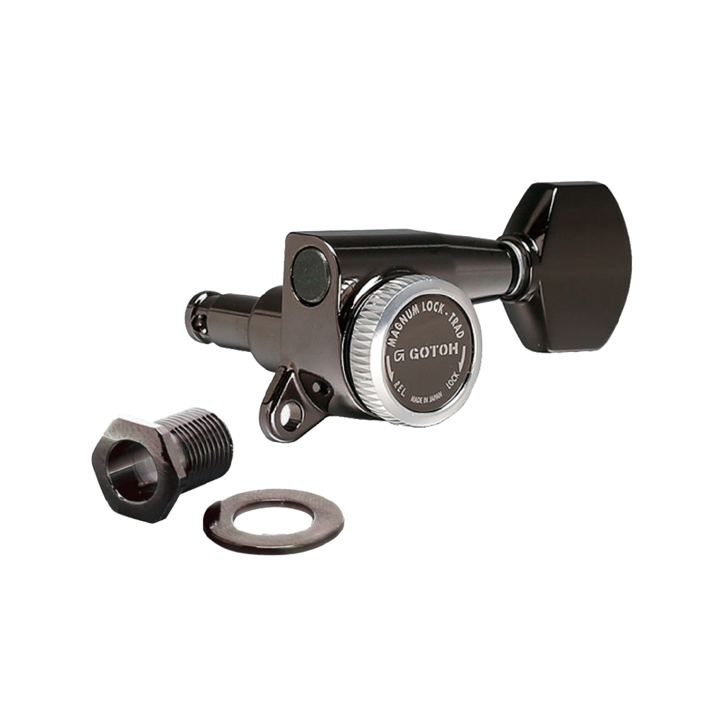 GOTOH Gotoh / SG381 - MG - L6 - 07 吉他旋鈕(黑) — 三峽吉他 / Bass
