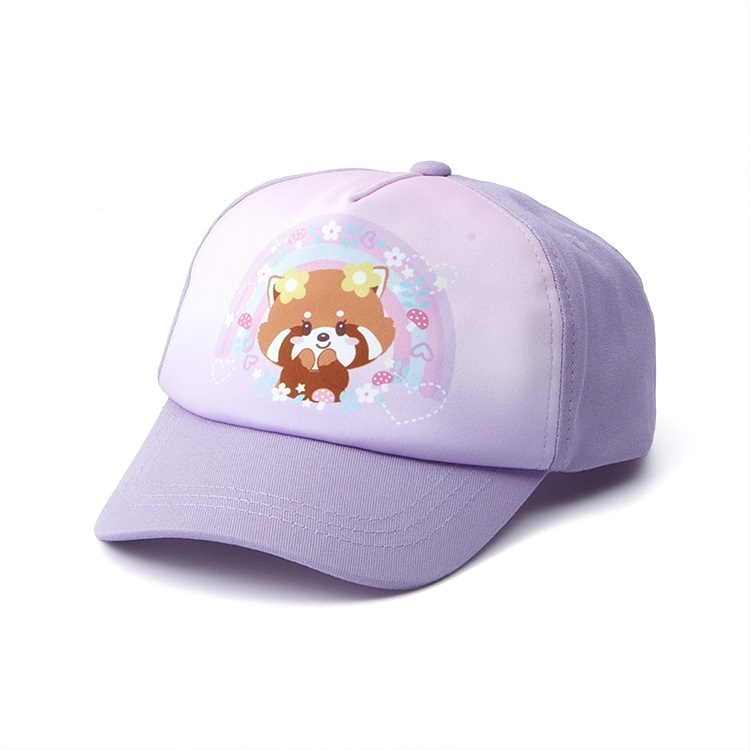 Red Panda Cap (Purple) - Kids
