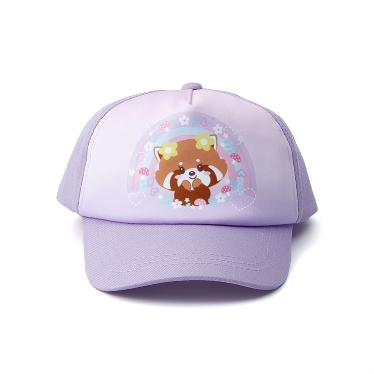 Red Panda Cap (Purple) - Kids