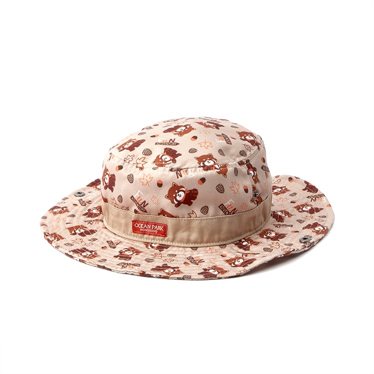 Red Panda Trekking Hat (Brown) - Kids