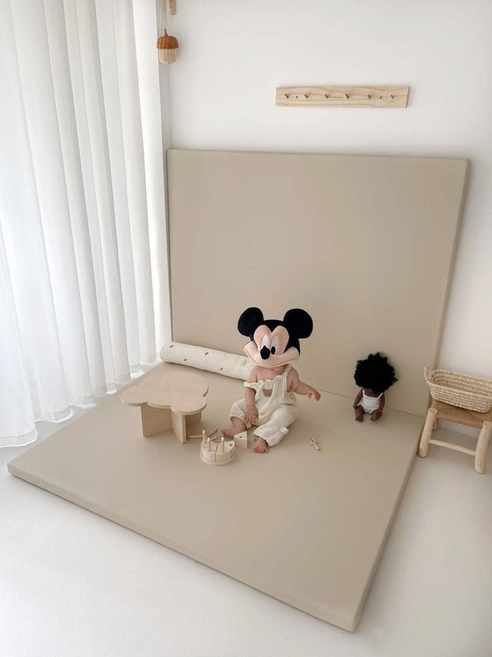 korea寶寶安全防撞爬行墊