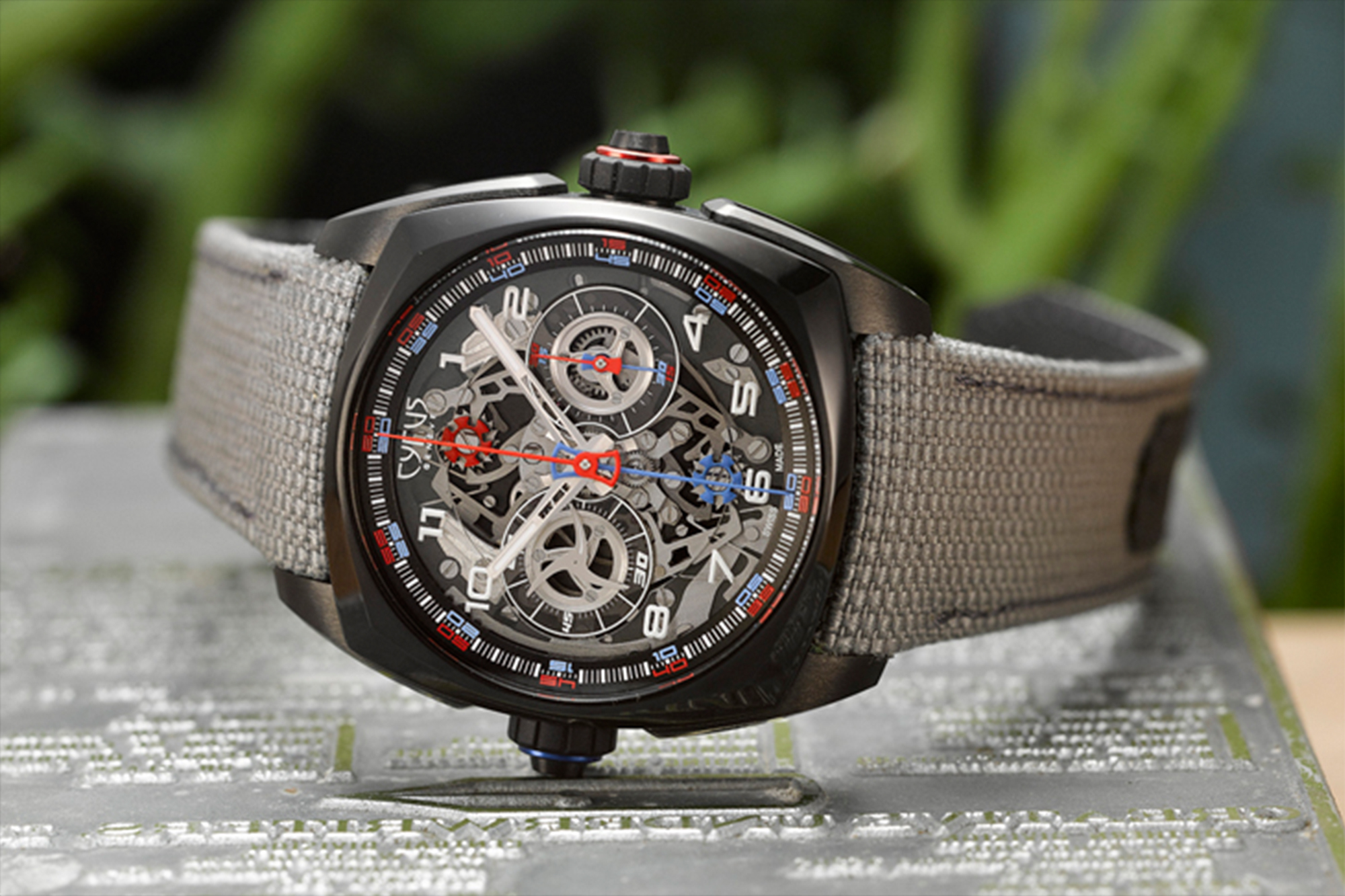 一枚機芯兩組計時 CYRUS Klepcys Dice雙獨立計時碼錶