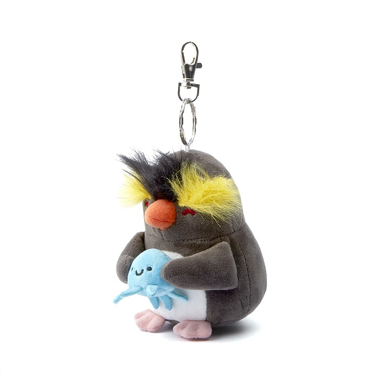 Rockhopper with Jellyfish Plush Keychain