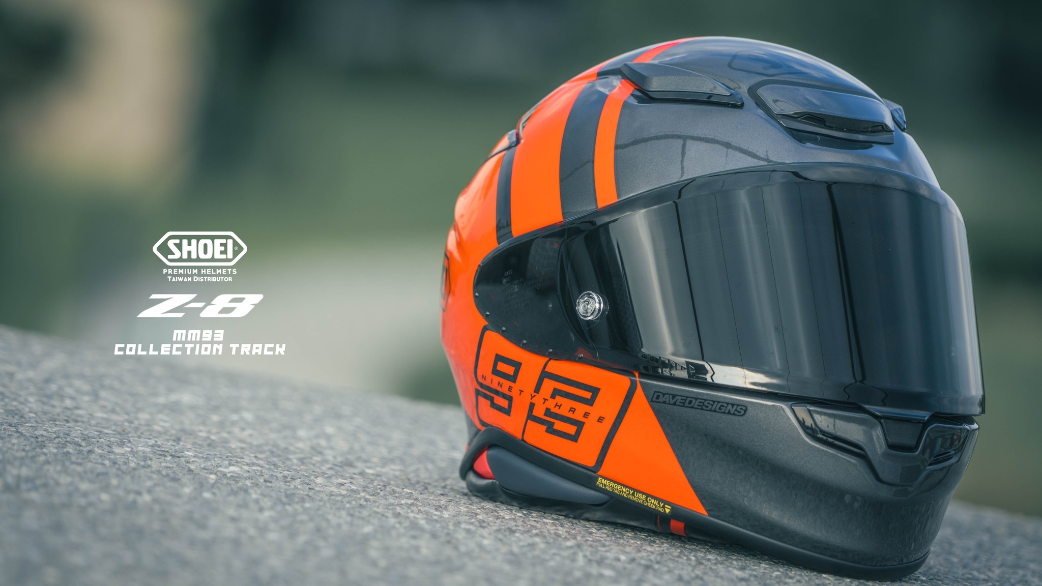 SHOEI Z-8 MM93 COLLECTION TRACK 全罩式安全帽