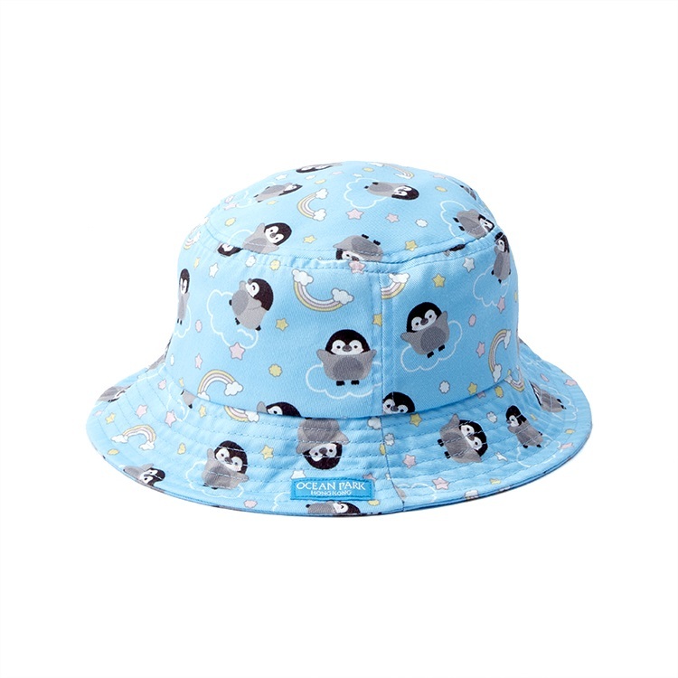 Penguin Bucket Hat (Blue) - Kids