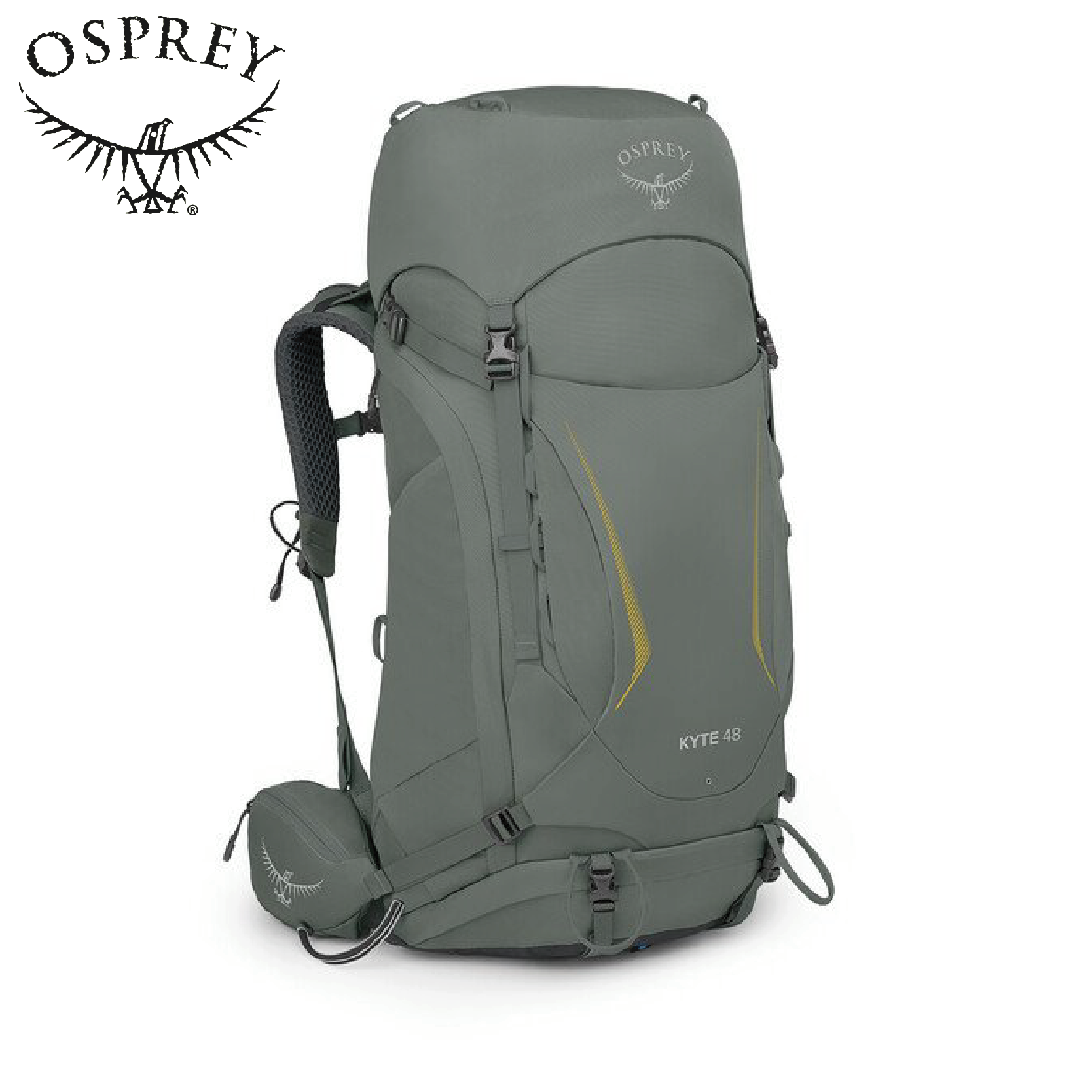 Osprey Kyte 48L 洛基溪綠 M/L 登山背包 穩定/後背/登山/健行 72OS004787