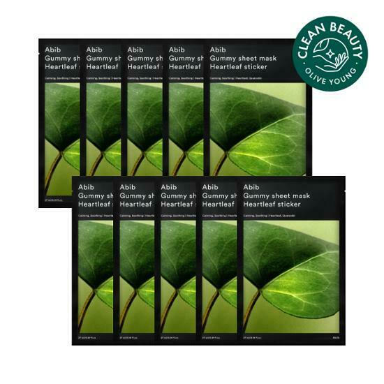 ABIB Gummy Sheet Mask (10PCS) - HEARTLEAF STICKER