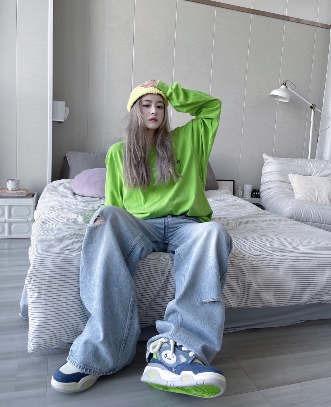 Ocai 麵包鞋牛仔藍