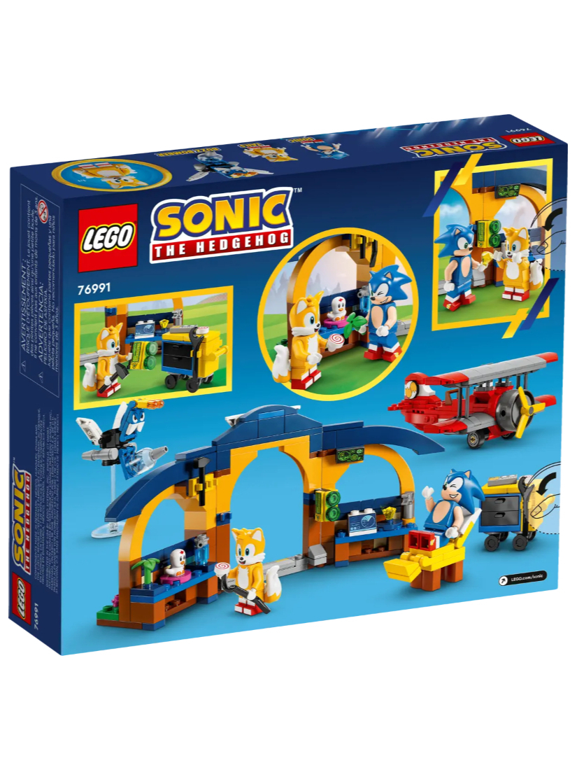 LEGO 76991 Tails' Workshop and Tornado Plane