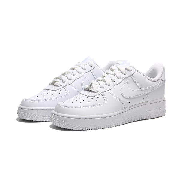 NIKE 休閒鞋 AIR FORCE 1 07 AF1 全白 小白鞋 經典款 女 DD8959-100