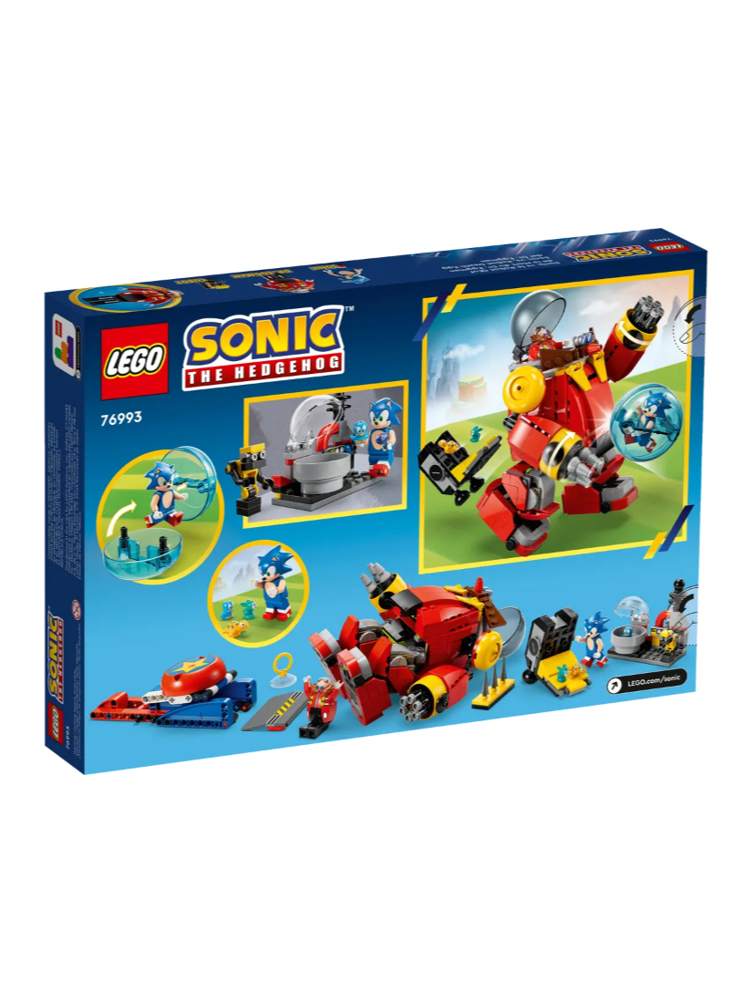 LEGO 76993 Sonic vs. Dr. Eggman's Death Egg Robot