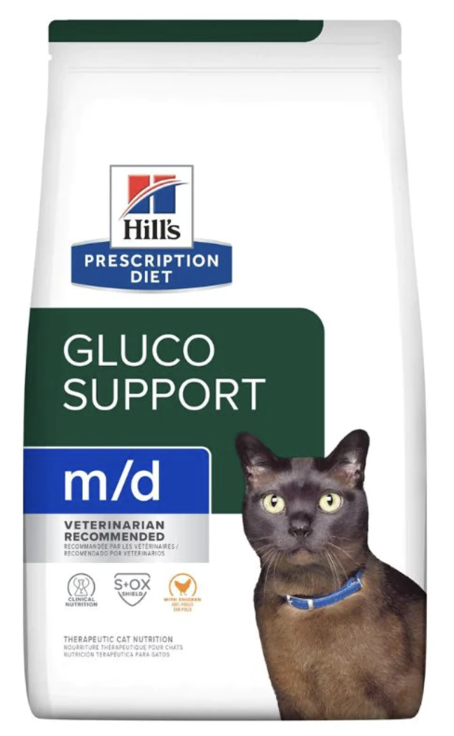 Hill's® Prescription Diet® m/d® GlucoSupport Feline 血糖/體重管理 with Chicken 4lbs 4273