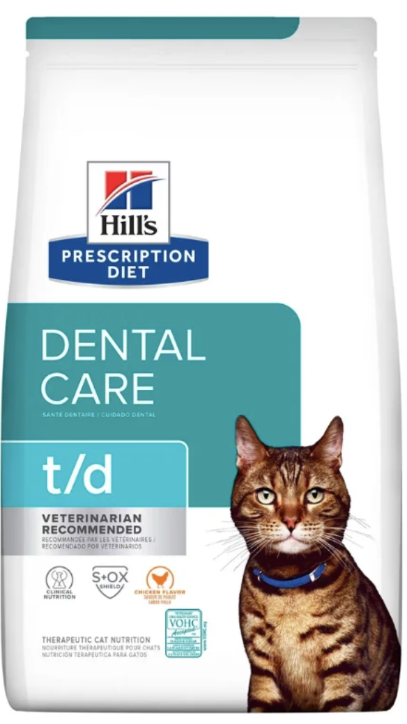 希爾思™處方食品 貓用t/d™ 口腔護理 8.5lbs