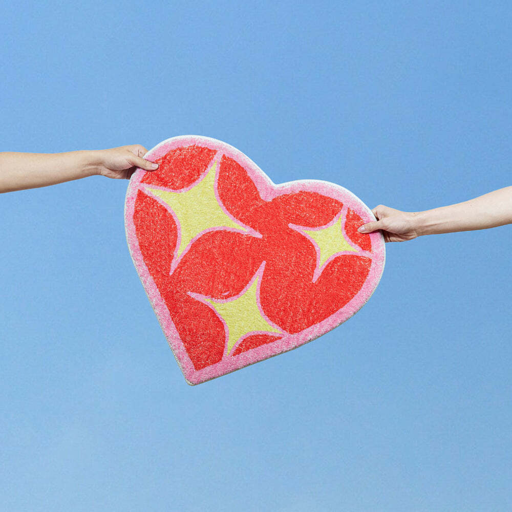 美國 Snack Break // Stars in my Heart Rug