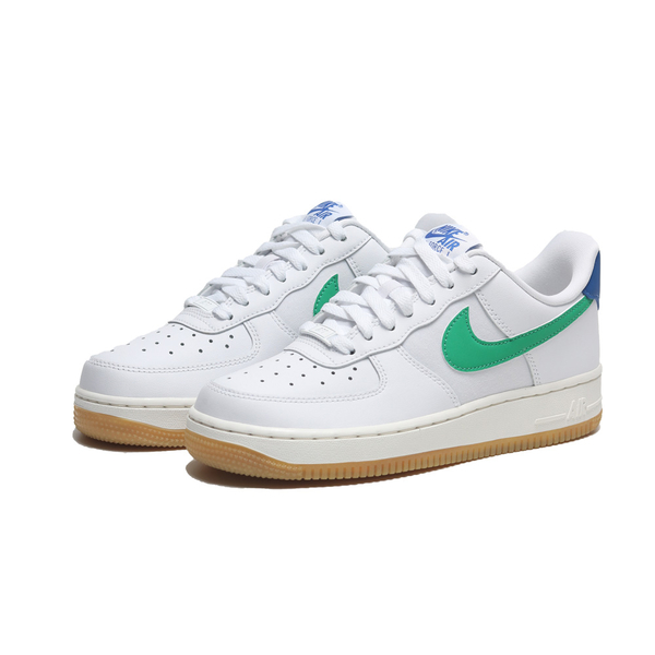 NIKE 休閒鞋AIR FORCE 1 07 AF1 白藍綠女DD8959-110