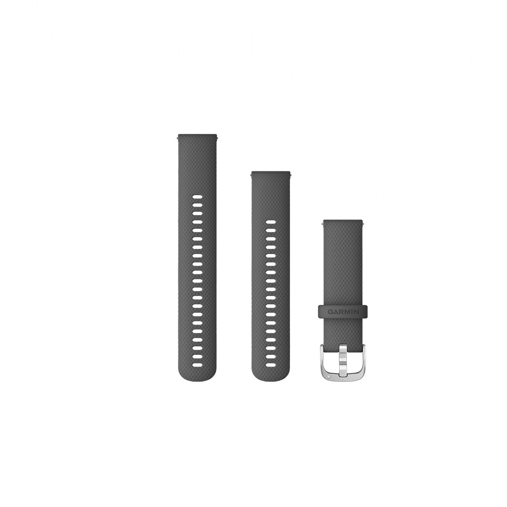 【GARMIN】Quick Release (22mm) VIVOACTIVE 4 配件矽膠錶帶