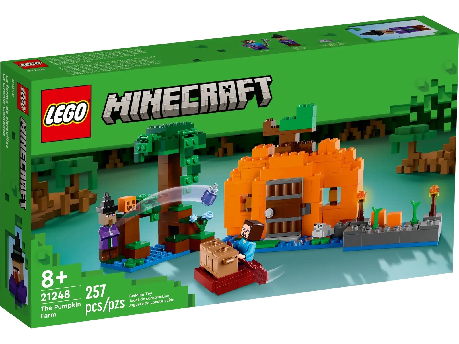 [飛米樂高積木專賣店] LEGO 21248 Minecraft-The Pumpkin Farm