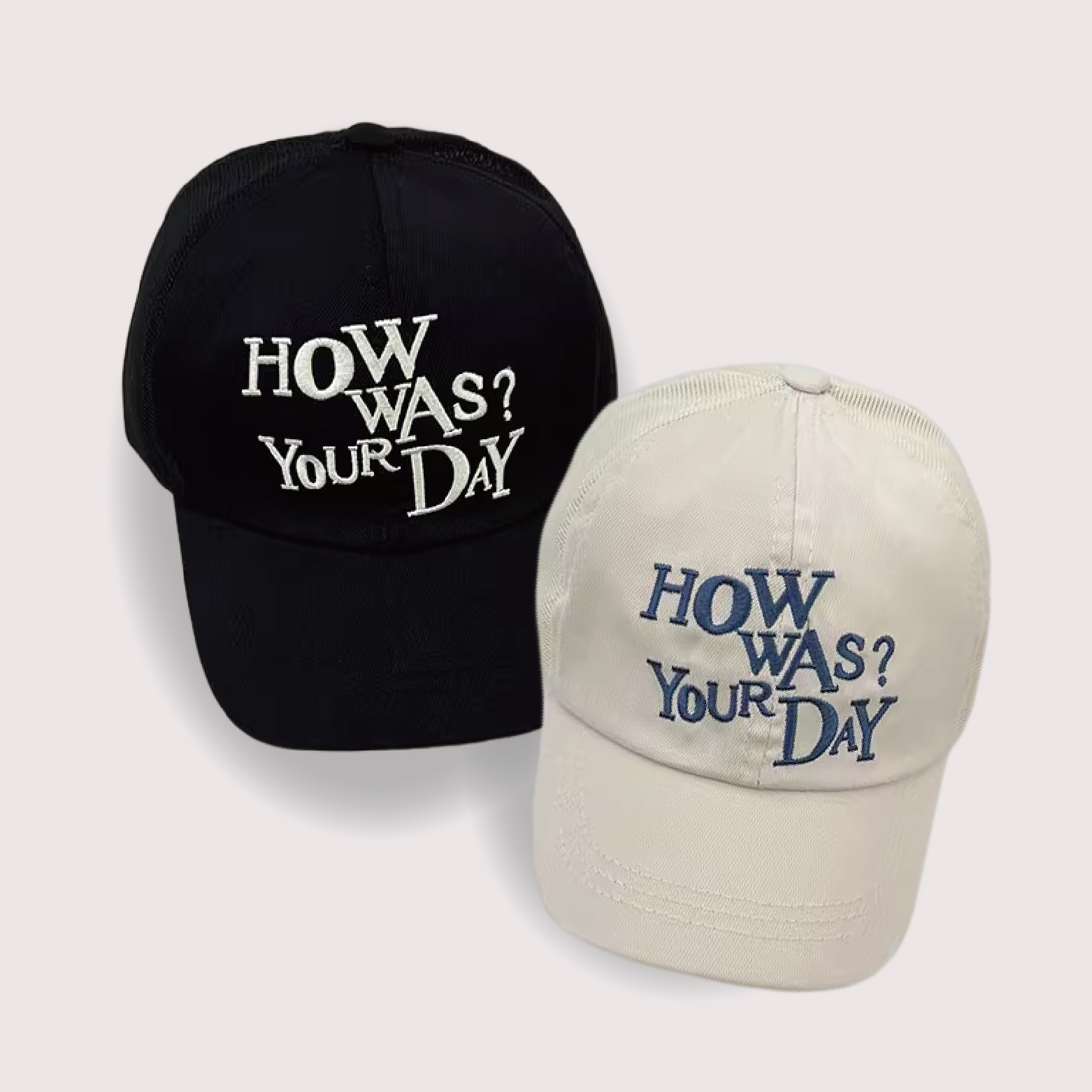 【JA1283】潮流字母刺繡棒球帽＊二色