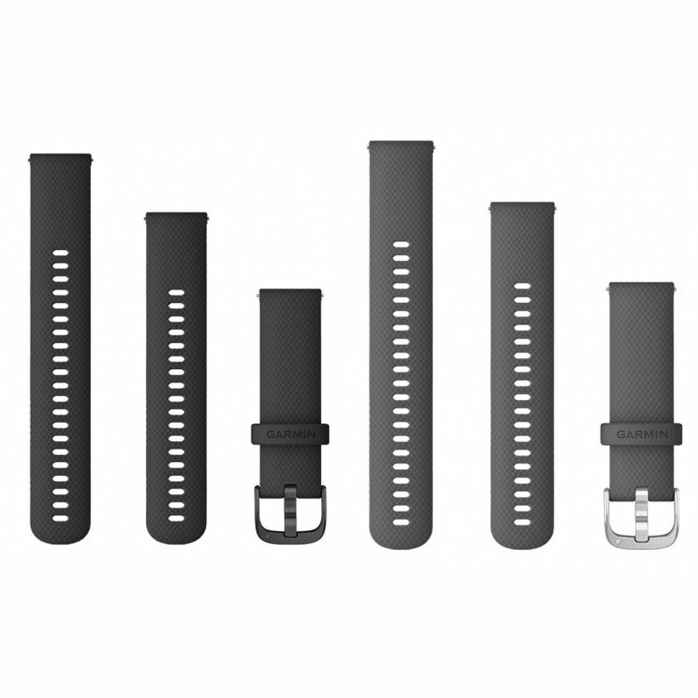 【GARMIN】Quick Release (22mm) VIVOACTIVE 4 配件矽膠錶帶