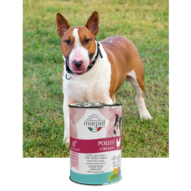 Marpet Equilibria 狗罐頭 單一蛋白系列．雞肉配方410g