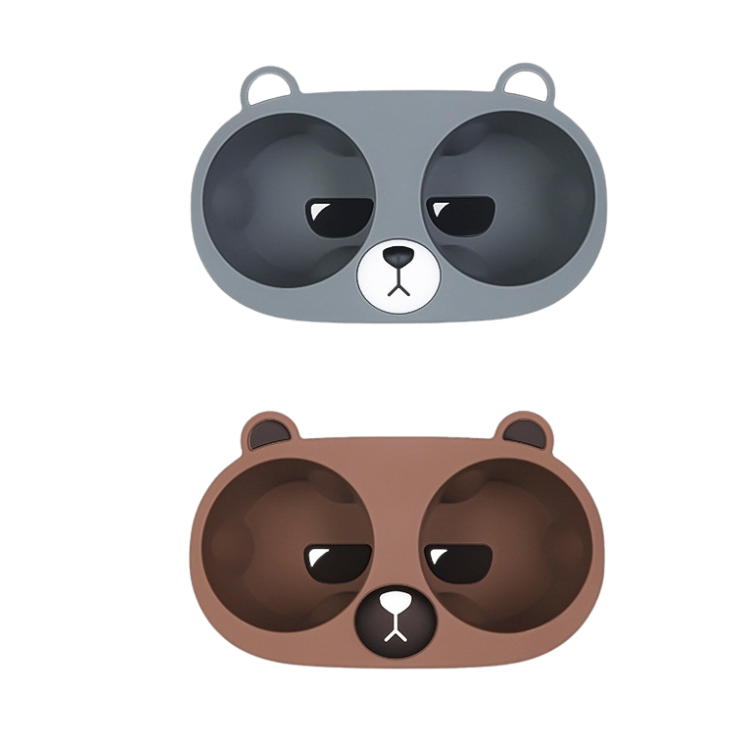 中控限位水杯架（灰熊/棕熊）