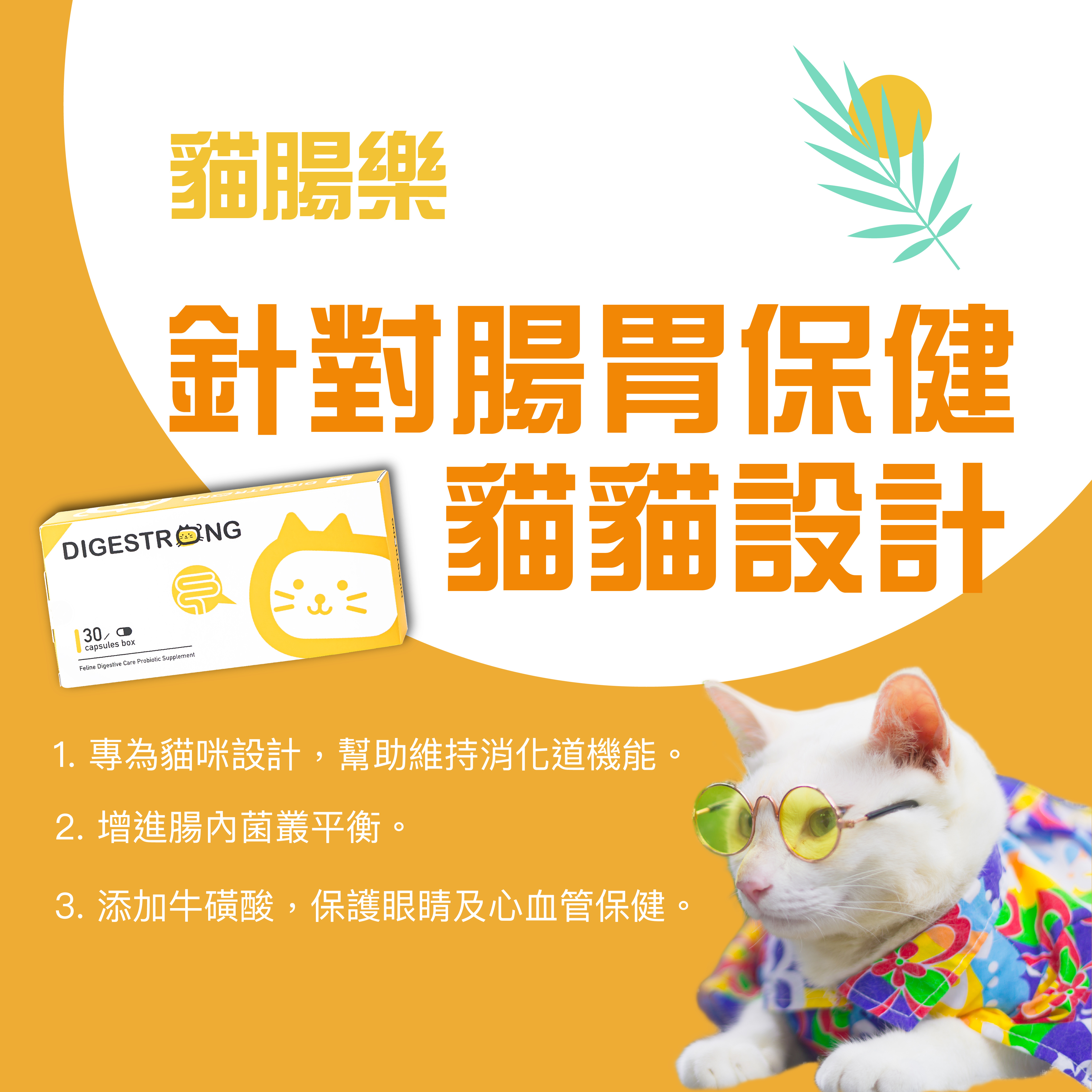 【二盒組】貓腸樂2盒組(共60顆)