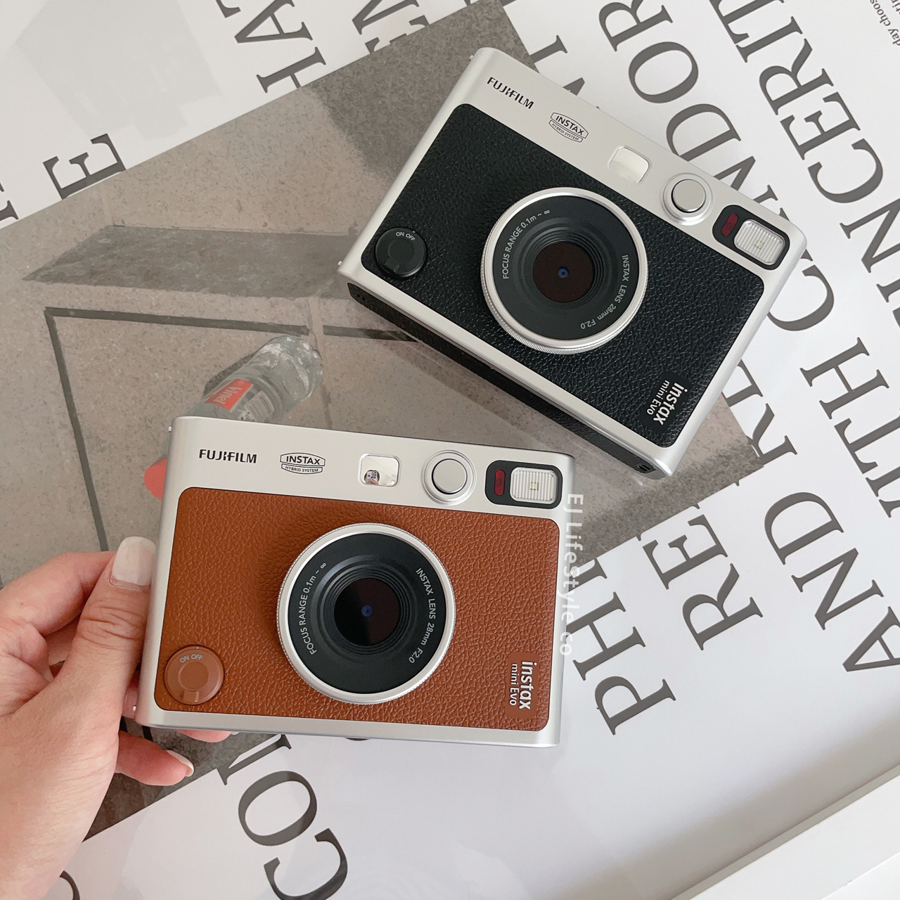 FUJIFILM MINI EVO 底片相機 拍立得 相機 底片 富士 黑色 咖啡 焦糖棕 / 現貨