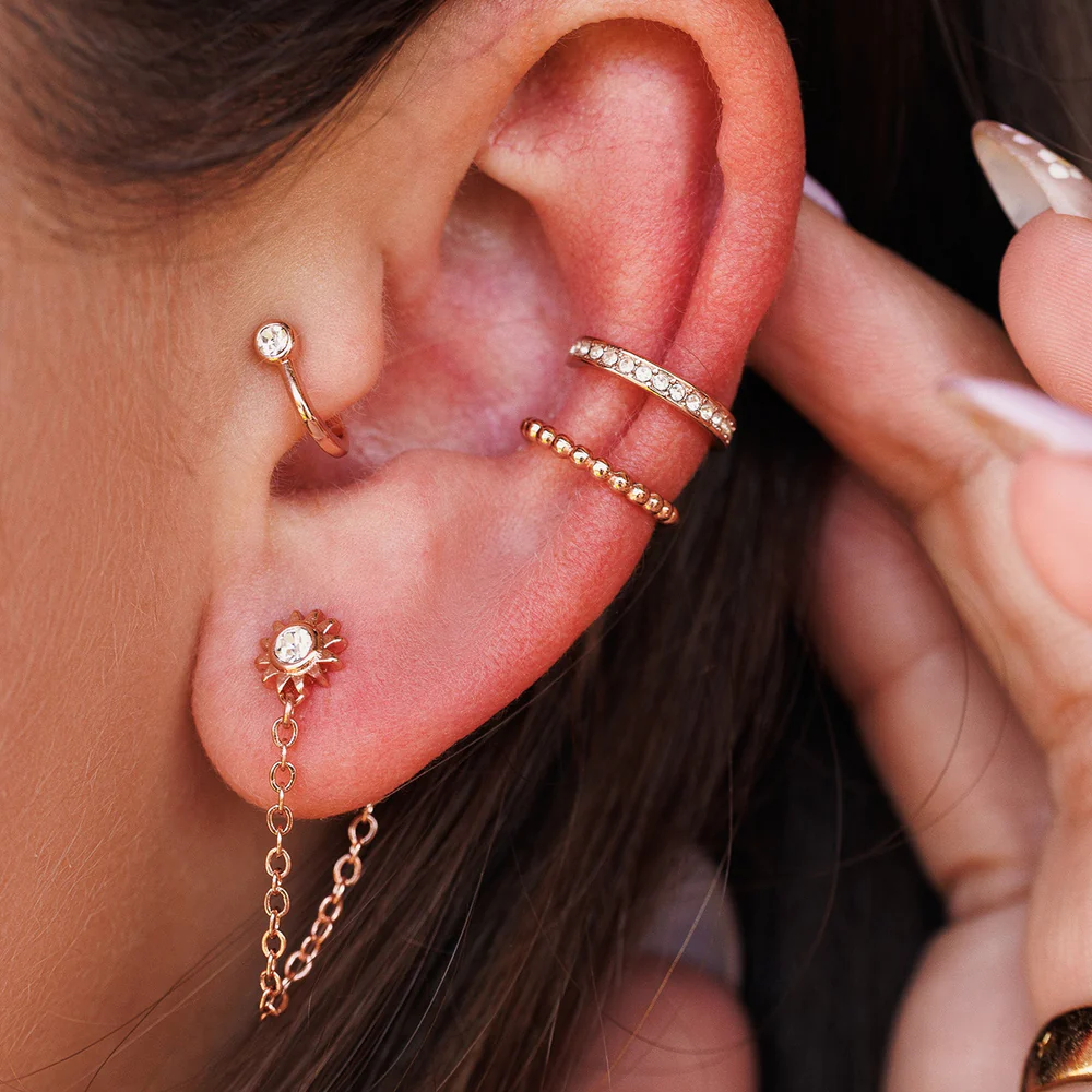 Pura Vida |  SOLEIL EARRING SET 耳環四件組