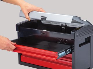 KTC 高階 三抽工具箱 (含上掀收納)