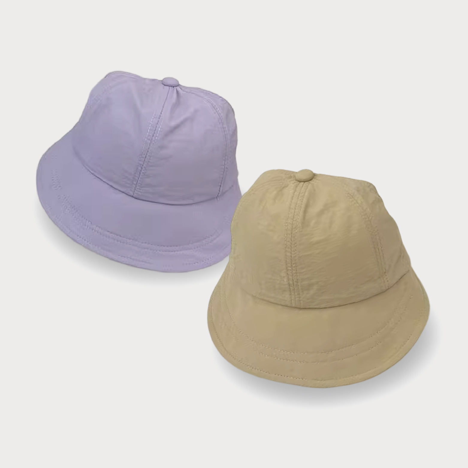 【JA1288】簡約純色素乾漁夫帽＊二色