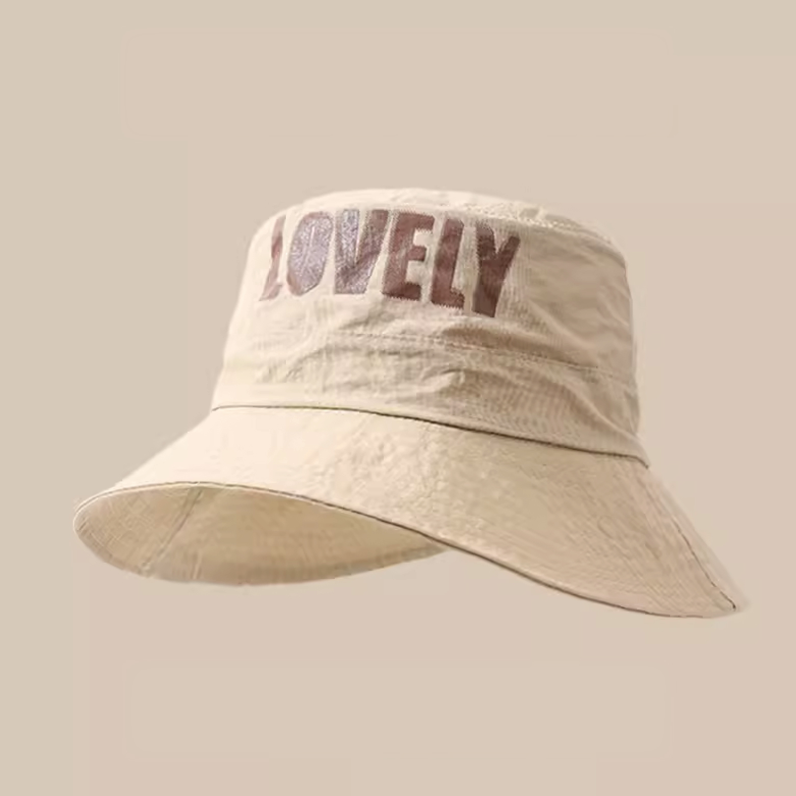 【JA1289】潮流字母漁夫帽＊二色