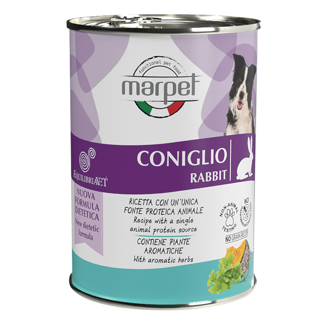 Marpet Equilibria 狗罐頭 單一蛋白系列．兔肉配方410g