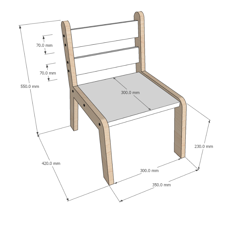 Hansel Kids Chair