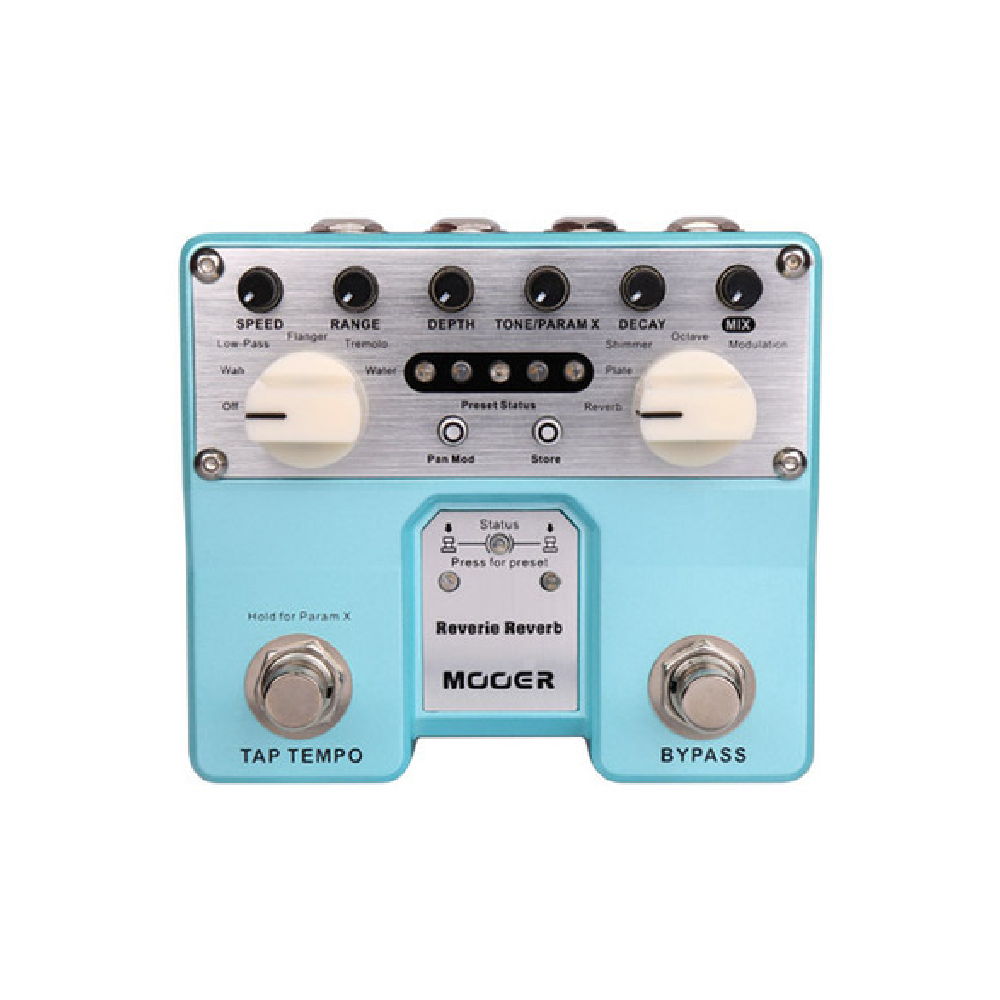 Mooer Mooer / Reverie Reverb Reverb效果器 — 三峽效果器｜YA! 玩音樂