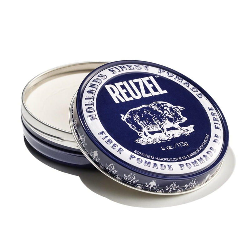 荷蘭 Reuzel - 深藍豬 強力定型 水性髮蠟