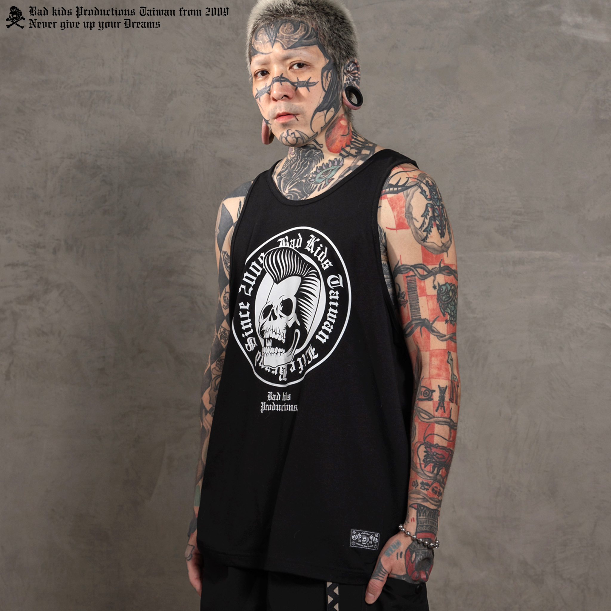 BAD KIDS 惡童 23S/S Logo Tank top