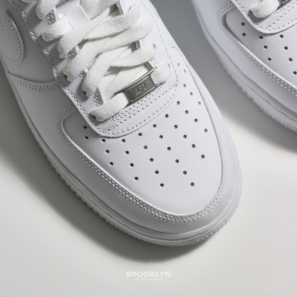 NIKE 休閒鞋 AF1 AIR FORCE 1 07 全白 基本款 經典款 男  CW2288-111