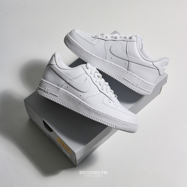 NIKE 休閒鞋AF1 AIR FORCE 1 07 全白基本款經典款男CW2288-111