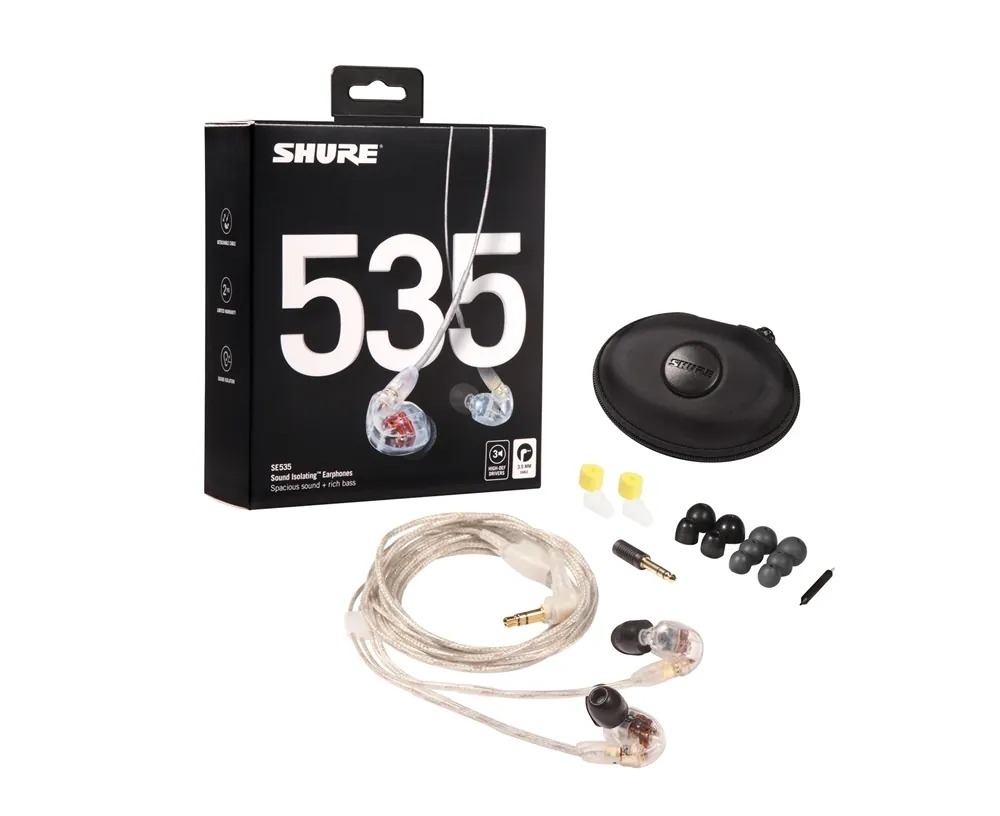 SHURE 公司貨SE535 旗艦版藍牙耳道式耳機｜THINK2台灣線上