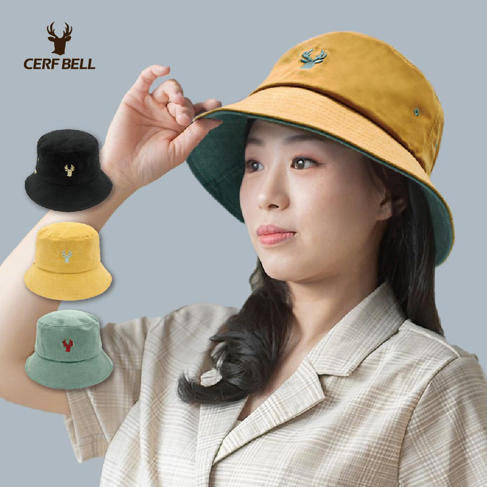 【肌涼】【Outdoor/戶外專業系列】刺繡磨毛漁夫帽丨7AH0026