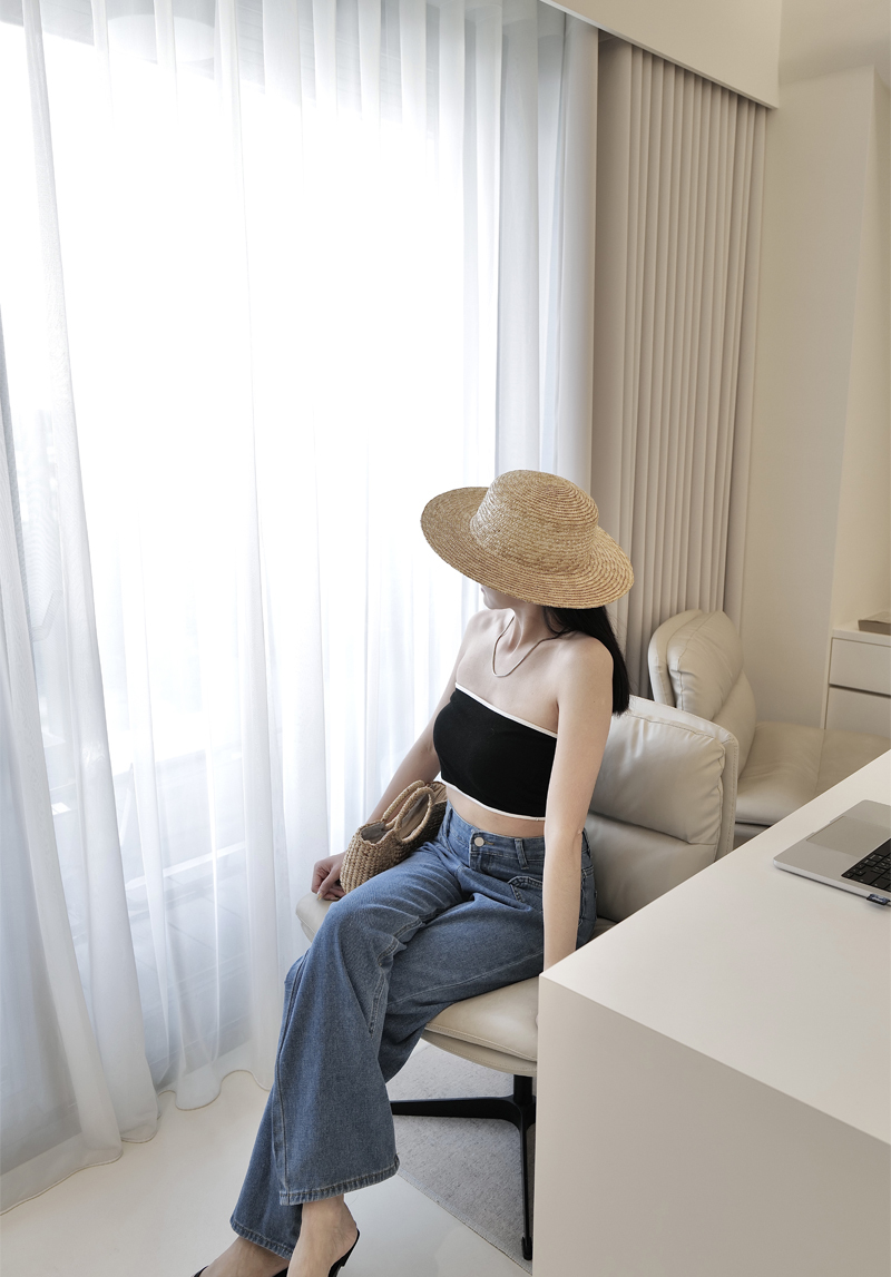 滾邊平口背心*3色