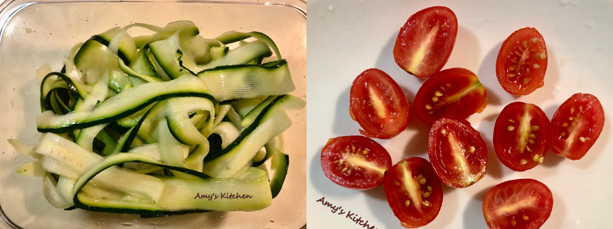 野櫻莓醋涼拌櫛瓜 步驟3、4 ∣ 天時莓果