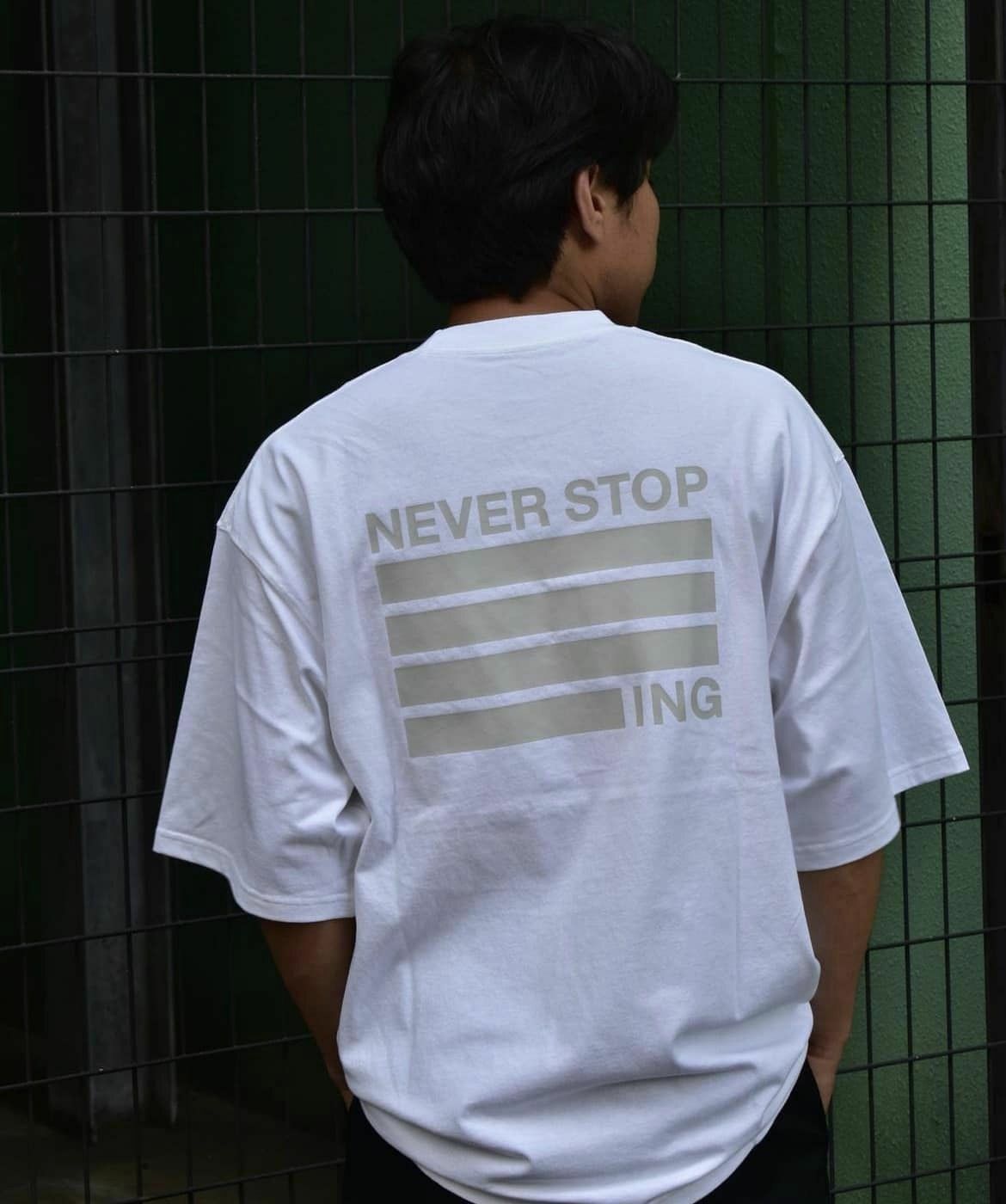 日本 TNF NEVER STOP ING Tee 短袖
