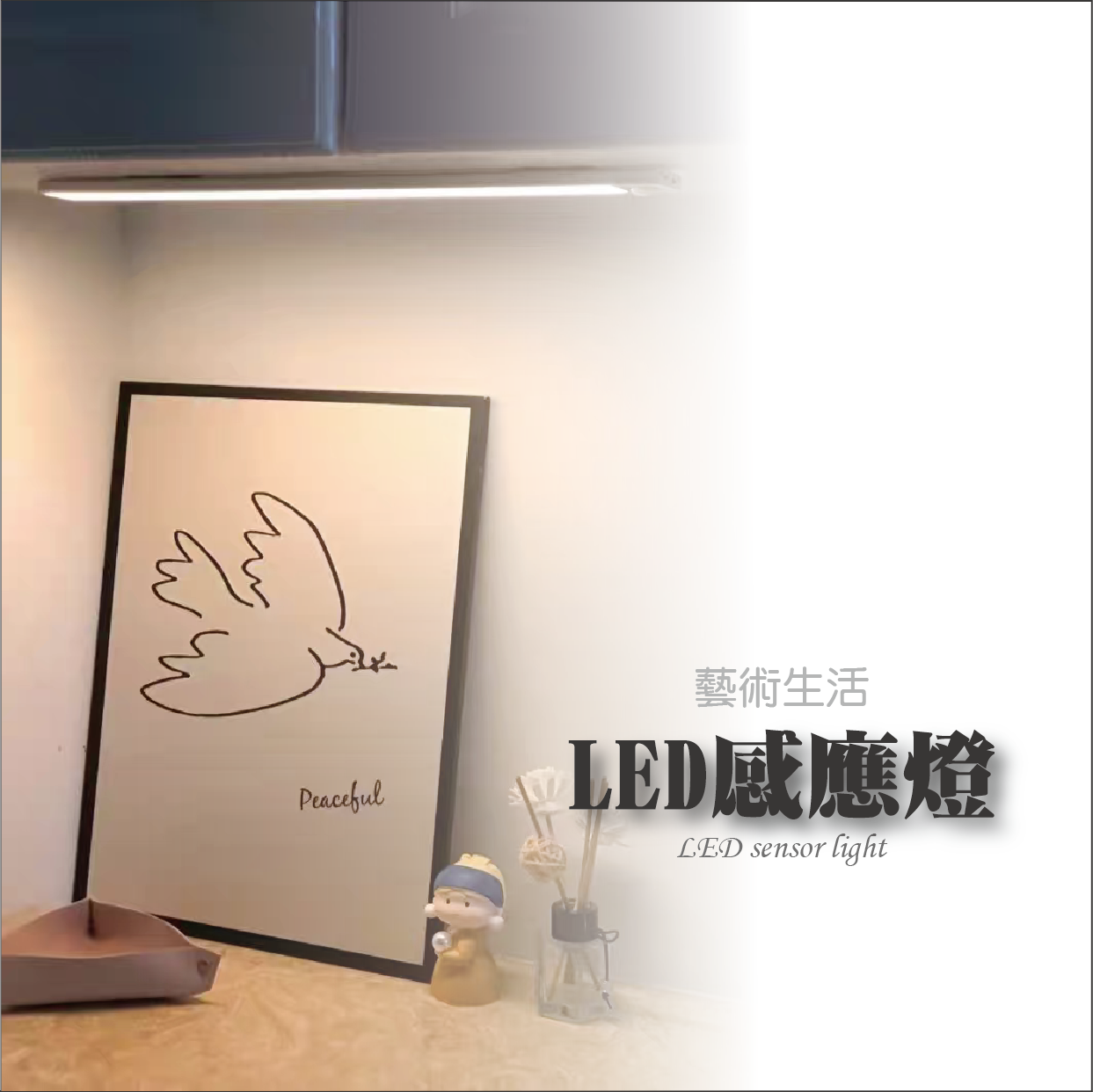 LED感應燈 照畫燈 投射燈