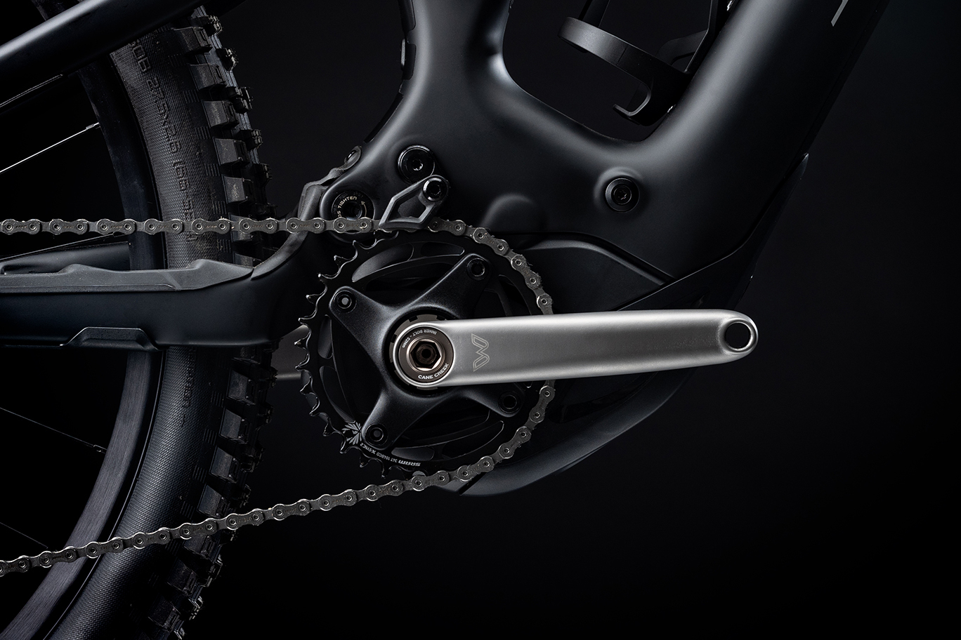 Cane Creek Electric Wings 3D-Printed E-Bike Titanium Cranks