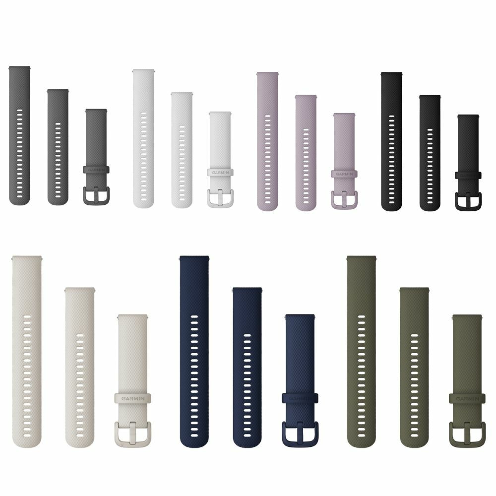 【GARMIN】VENU SQ 矽膠替換錶帶