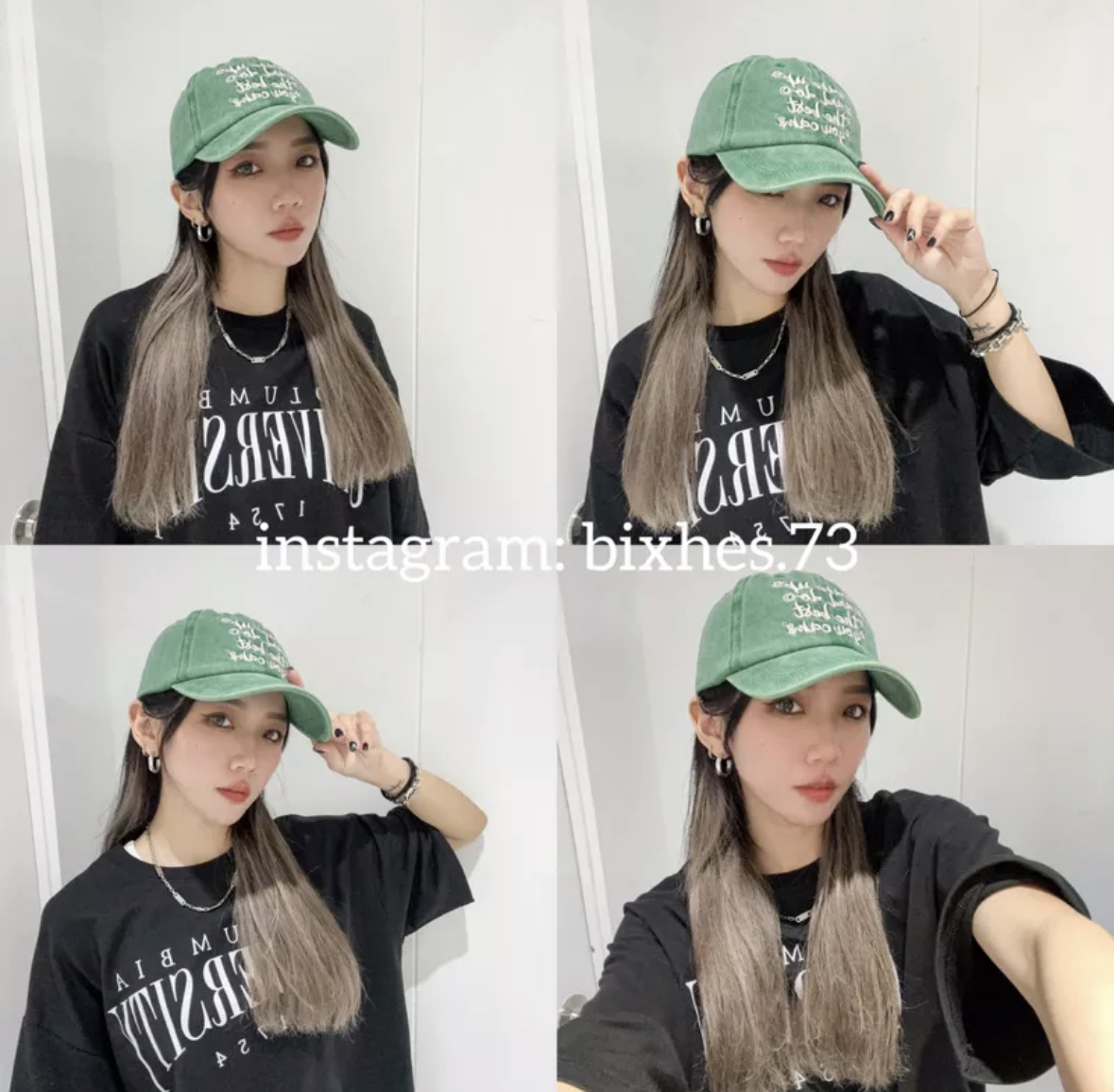 水洗滿版刺繡字老帽(H00009)