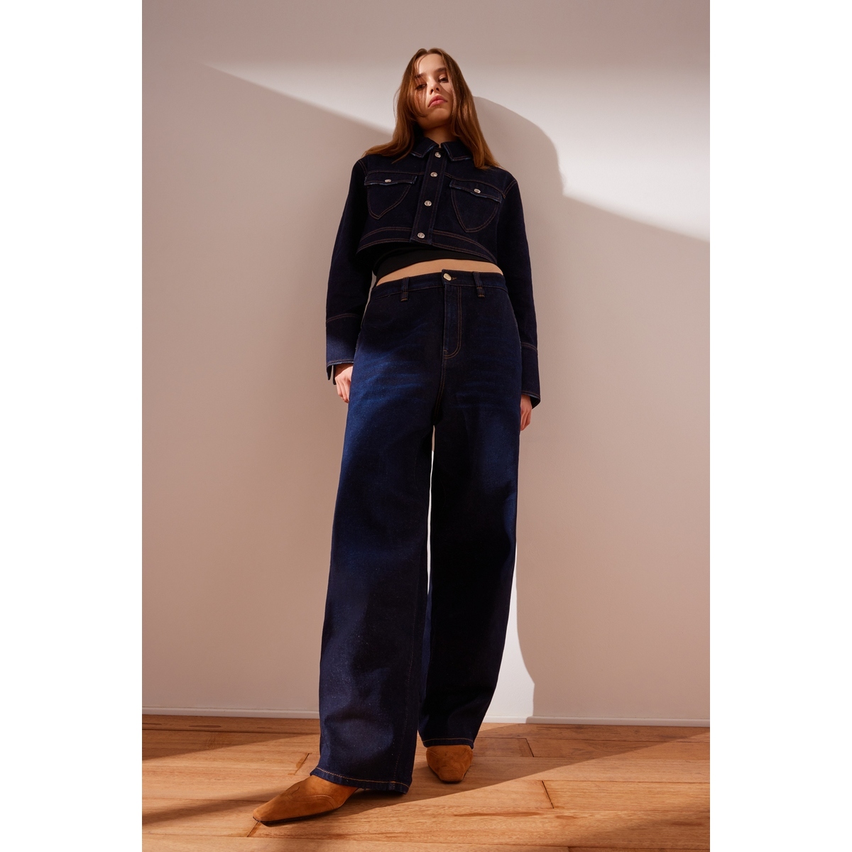 ERIKA CAVALLINI - 牛仔寬褲